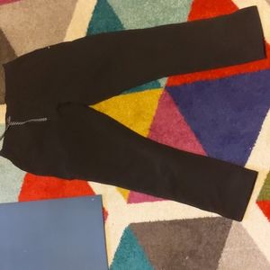 January xs petite black scrub pants